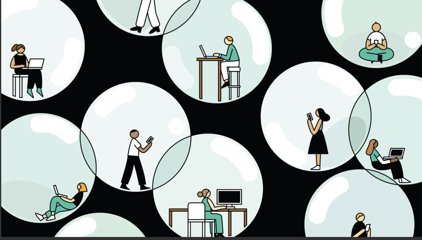 Filter Bubbles, a representation
